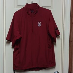 Adidas CLIMA PROOF Golf Pullover Pendleton Marine Memorial